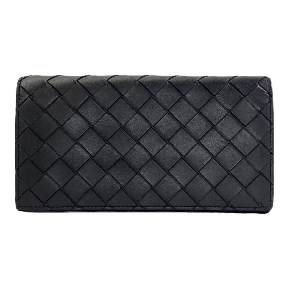 Bottega Veneta Intrecciato Leather Long Wallet for Men